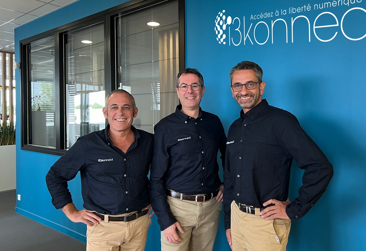 Alban, Renaud et Frédéric, les 3 dirigeants de la société informatique nantaise i3konnect, ex-i2ee